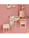 UP-sk_2060042,Set mobilier 8in1 Skiddou Mob, Puff catcher, Alb