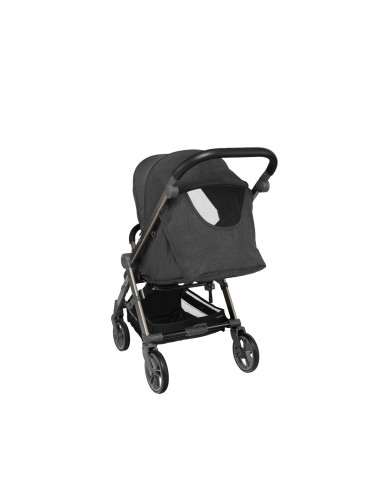 UP-sk_2020061,Carucior sport pliabil Skiddou Mell Onyx, ultracompact pentru calatorii, Negru
