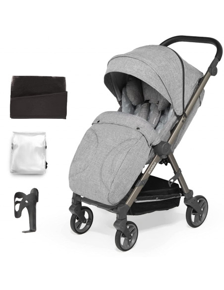 UP-sk_2020062,Carucior sport pliabil Skiddou Mell Normandic dream, ultracompact pentru calatorii, Gri deschis