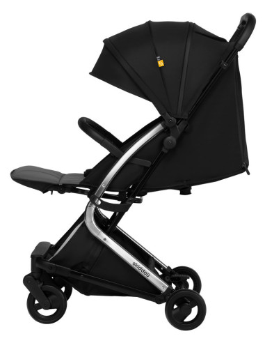 UP-sk_2020121,Carucior sport pliabil Skiddou Mikkeli Onyx, ultracompact pentru calatorii, Negru