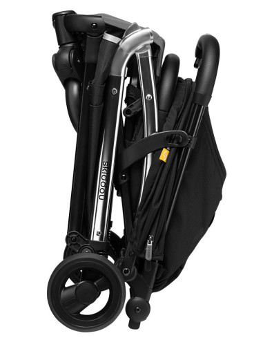 UP-sk_2020121,Carucior sport pliabil Skiddou Mikkeli Onyx, ultracompact pentru calatorii, Negru