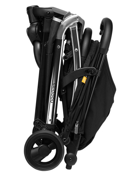 UP-sk_2020121,Carucior sport pliabil Skiddou Mikkeli Onyx, ultracompact pentru calatorii, Negru