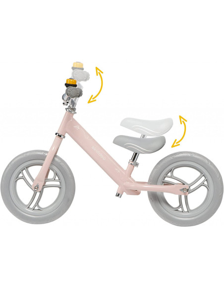 UP-sk_2030011,Bicicleta fara pedale Nils, Skiddou, Keep Pink, Roz