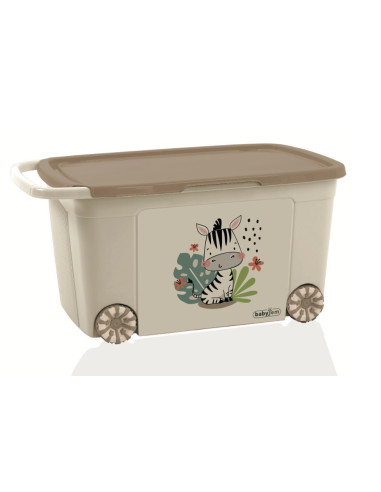 UP-bj_8163,Cutie depozitare jucarii BabyJem, 40x43 cm (Culoare: Antracit)