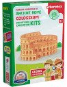 UP-ARK2247,Arkerobox - Set arheologic educational si puzzle 3D, Roma antica, Colosseum