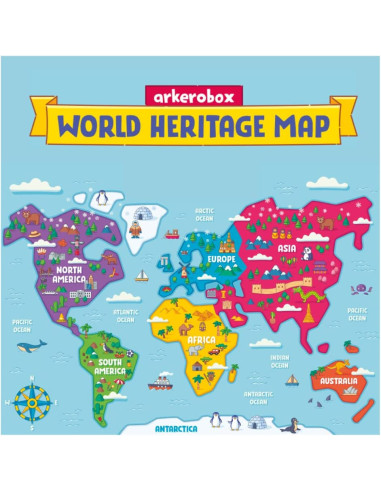 UP-ARK2254,Arkerobox - Set arheologic educational si puzzle 3D, Grecia antica, Parthenon