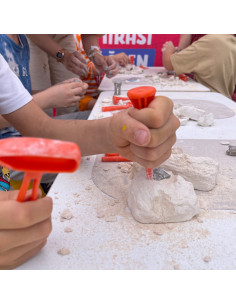 UP-ARK2582,Arkerobox - Mini set arheologic educational si puzzle 3D, Roma antica, Colosseum 2