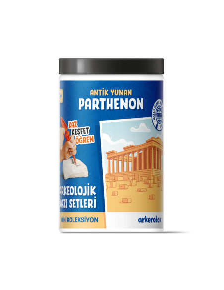 UP-ARK2599,Arkerobox - Mini set arheologic educational si puzzle 3D, Grecia antica, Parthenon