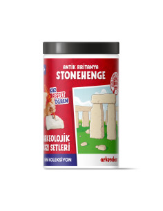 UP-ARK2568,Arkerobox - Mini set arheologic educational si puzzle 3D, Marea Britanie antica, Stonehenge