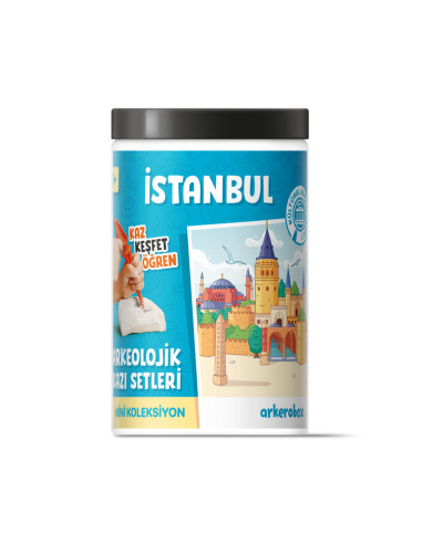 UP-ARK2544,Arkerobox - Mini set arheologic educational si puzzle 3D, Istanbul