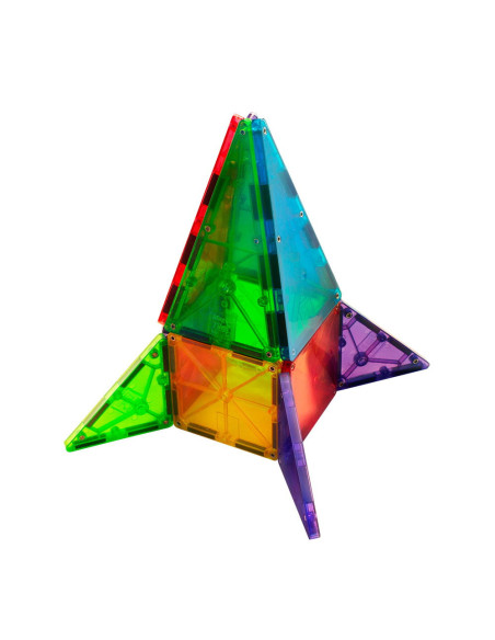 MGT-02132,MAGNA-TILES Clear Colors, set magnetic 32 piese