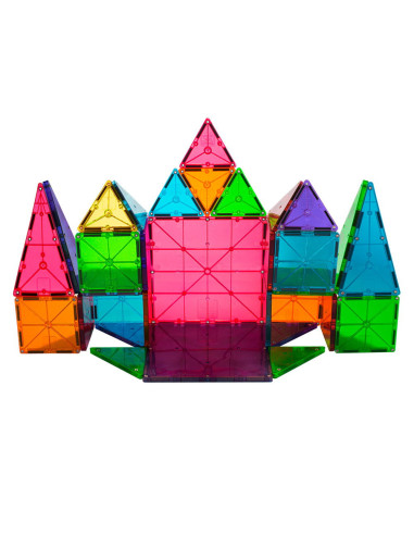 MGT-02132,MAGNA-TILES Clear Colors, set magnetic 32 piese