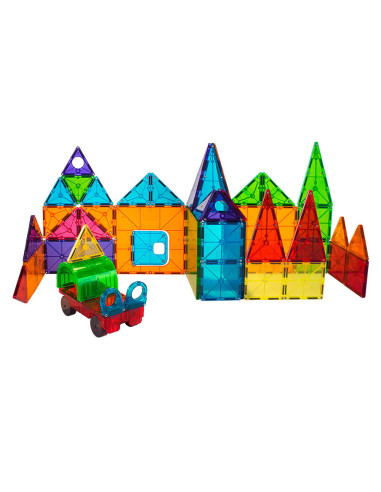 MGT-12148,Magna-Tiles Clear Colors set magnetic 48 piese