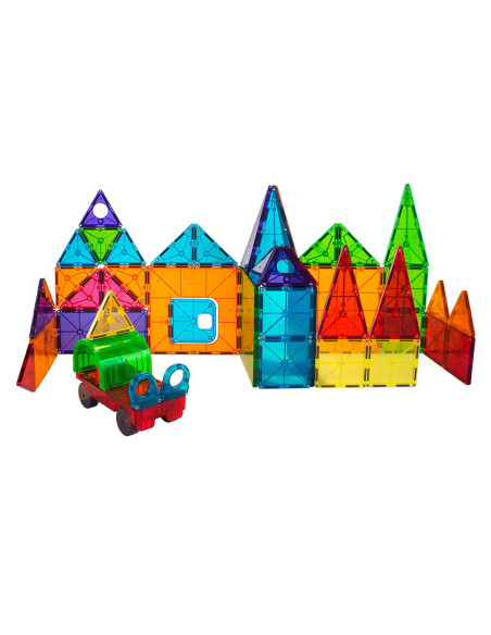 MGT-12148,Magna-Tiles Clear Colors set magnetic 48 piese
