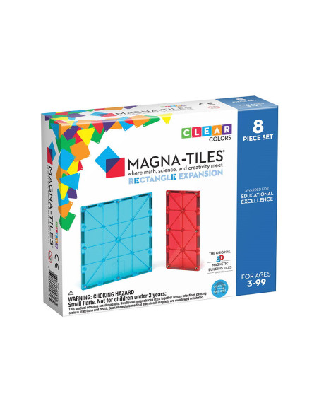 MGT-15816,MAGNA-TILES Extensie Dreptunghiuri, 8 piese