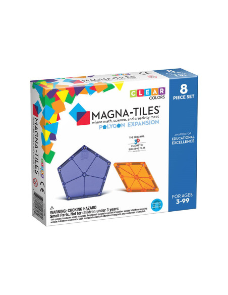 MGT-15718,MAGNA-TILES Extensie Poligoane, 8 piese