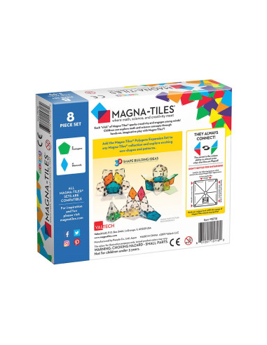 MGT-15718,MAGNA-TILES Extensie Poligoane, 8 piese