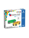 MGT-16022,MAGNA-TILES Extensie, 2 masinute Galben si Verde