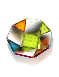 MGT-18915,MAGNA-TILES Stardust cu sclipici si oglinzi, 15 piese 2