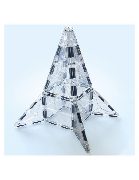 MGT-18716,MAGNA-TILES ICE Transparent, set magnetic 16 piese