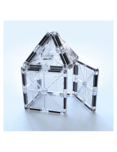 MGT-18716,MAGNA-TILES ICE Transparent, set magnetic 16 piese