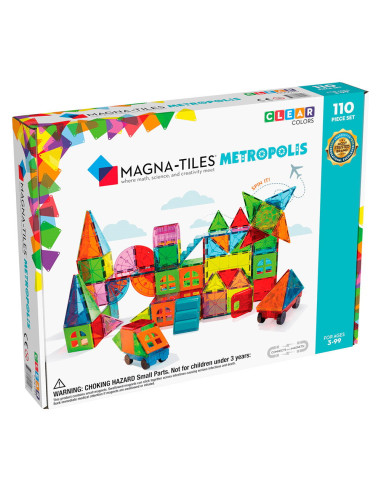 MGT-20110,MAGNA-TILES Metropolis, set magnetic 110 piese