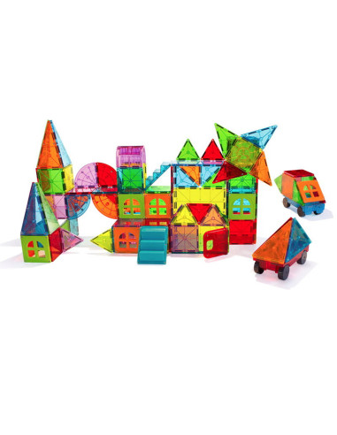 MGT-20110,MAGNA-TILES Metropolis, set magnetic 110 piese
