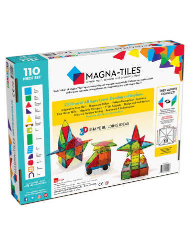 MGT-20110,MAGNA-TILES Metropolis, set magnetic 110 piese