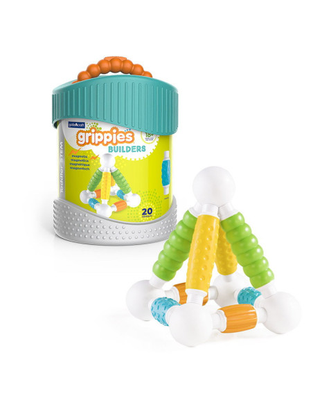 G8311,Grippies Builders, set magnetic senzorial, 20 piese