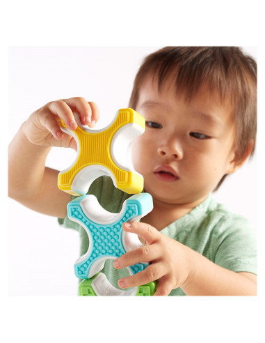 G8313,Grippies Stackers, set magnetic senzorial, 16 piese