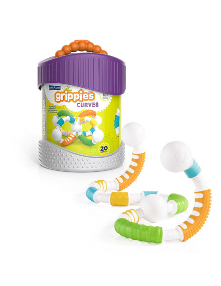 G8319,Grippies Curves, set magnetic senzorial, 20 piese