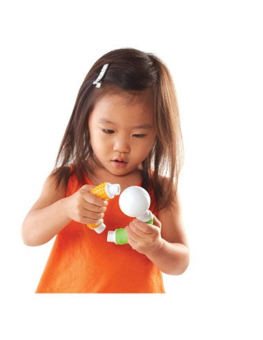 G8319,Grippies Curves, set magnetic senzorial, 20 piese