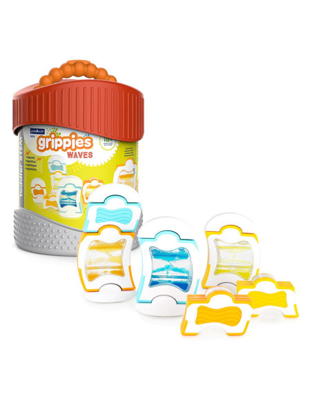 G8325,Grippies Waves, set magnetic senzorial, 12 piese