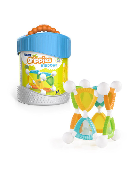 G8315,Grippies Windows, set magnetic senzorial (16 piese)