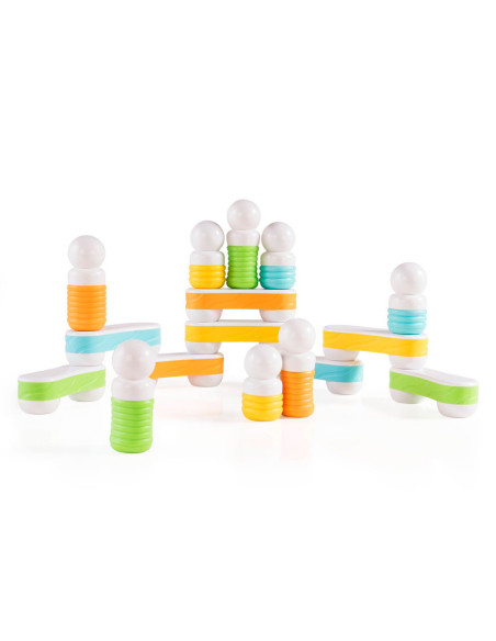 G8317,Grippies Links, set magnetic senzorial, 16 piese