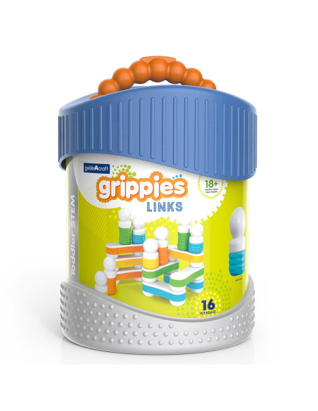 G8317,Grippies Links, set magnetic senzorial, 16 piese