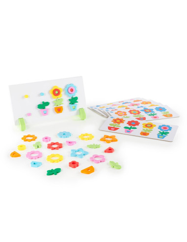 G5090,Flower Pot, joc magnetic de sortare, Guidecraft