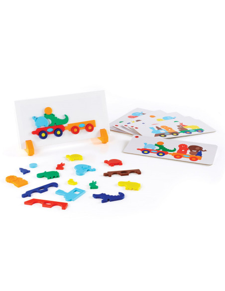 G5092,Animal Train, joc magnetic de sortare, Guidecraft