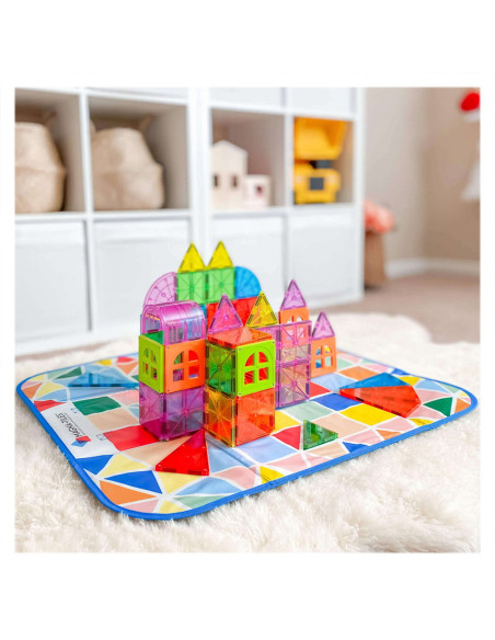 MGT-20200,Cutie de depozitare si covor de joaca MAGNA-TILES