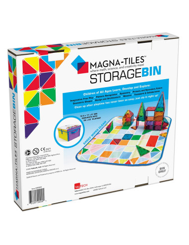 MGT-20200,Cutie de depozitare si covor de joaca MAGNA-TILES