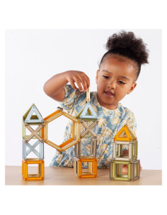 G9204,PowerClix Natural Frames, 74 piese, Guidecraft 2