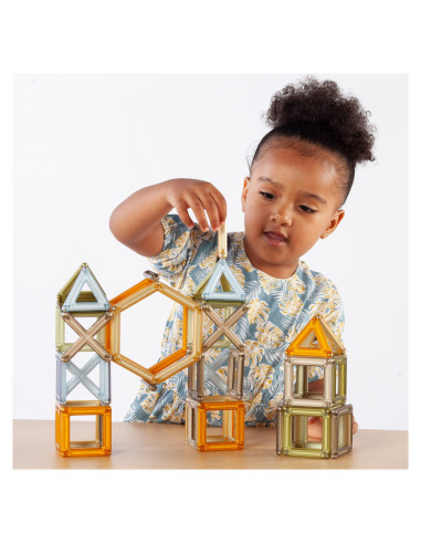 G9204,PowerClix Natural Frames, 74 piese, Guidecraft