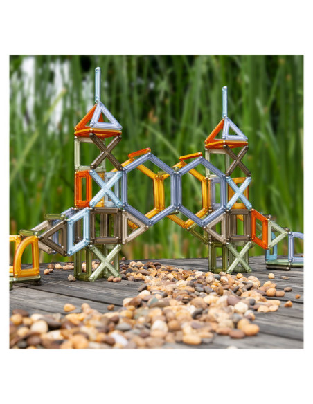 G9204,PowerClix Natural Frames, 74 piese, Guidecraft