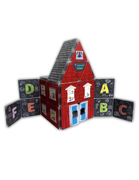 ABCSH200101,Magna-Tiles Structures, ABC Schoolhouse