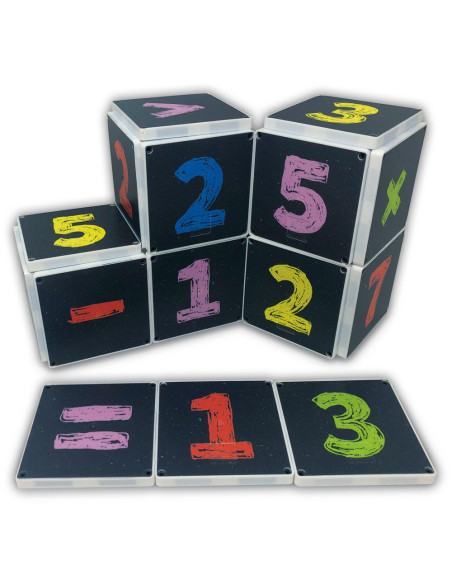 NUMBER2020,Magna-Tiles Structures, Tabla cu numere 123
