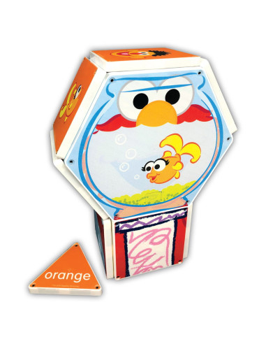 SSELMO200518,Magna-Tiles Structures, Invata culorile cu Elmo