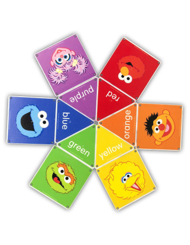 SSELMO200518,Magna-Tiles Structures, Invata culorile cu Elmo