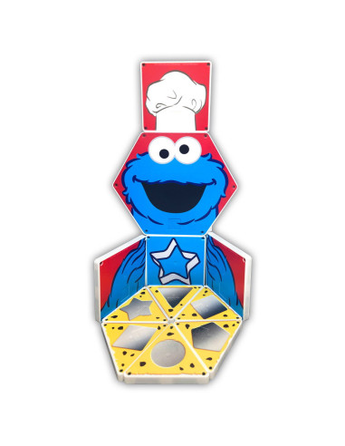 CKMONS200602,Magna-Tiles Structures, Cookie Monster, Invata formele