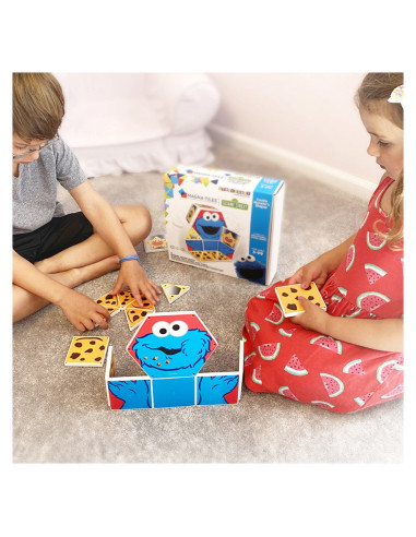 CKMONS200602,Magna-Tiles Structures, Cookie Monster, Invata formele