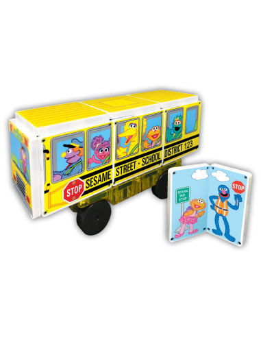 SSBUS200518,Magna-Tiles Structures, Sesame Street School Bus